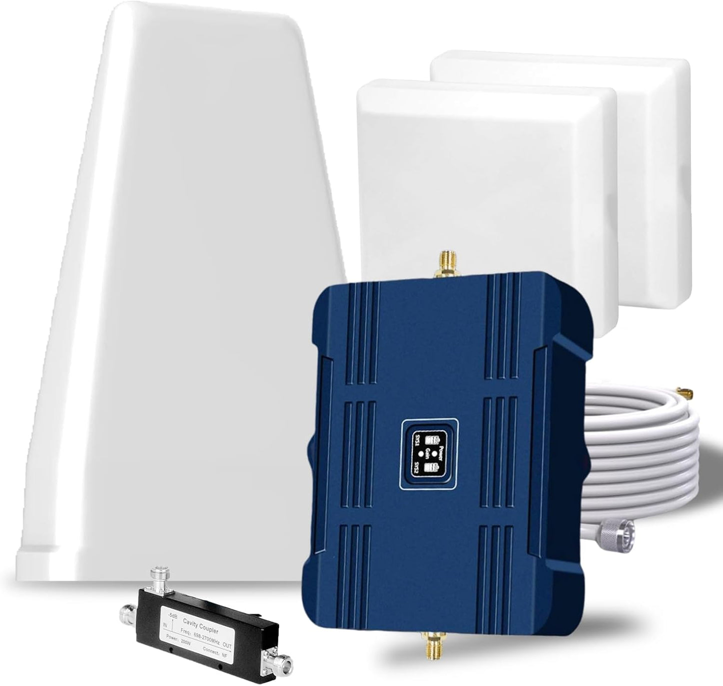 Cell Phone Booster for Home, Boost 5G 4G LTE Signal Up to 7000 Sq.Ft