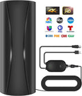 1100+ Miles Range Indoor TV Antenna with Amplifier and Booster