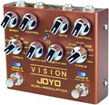 JOYO Modulation Multi Effects Pedal R Series Dual Channel Stereo Input