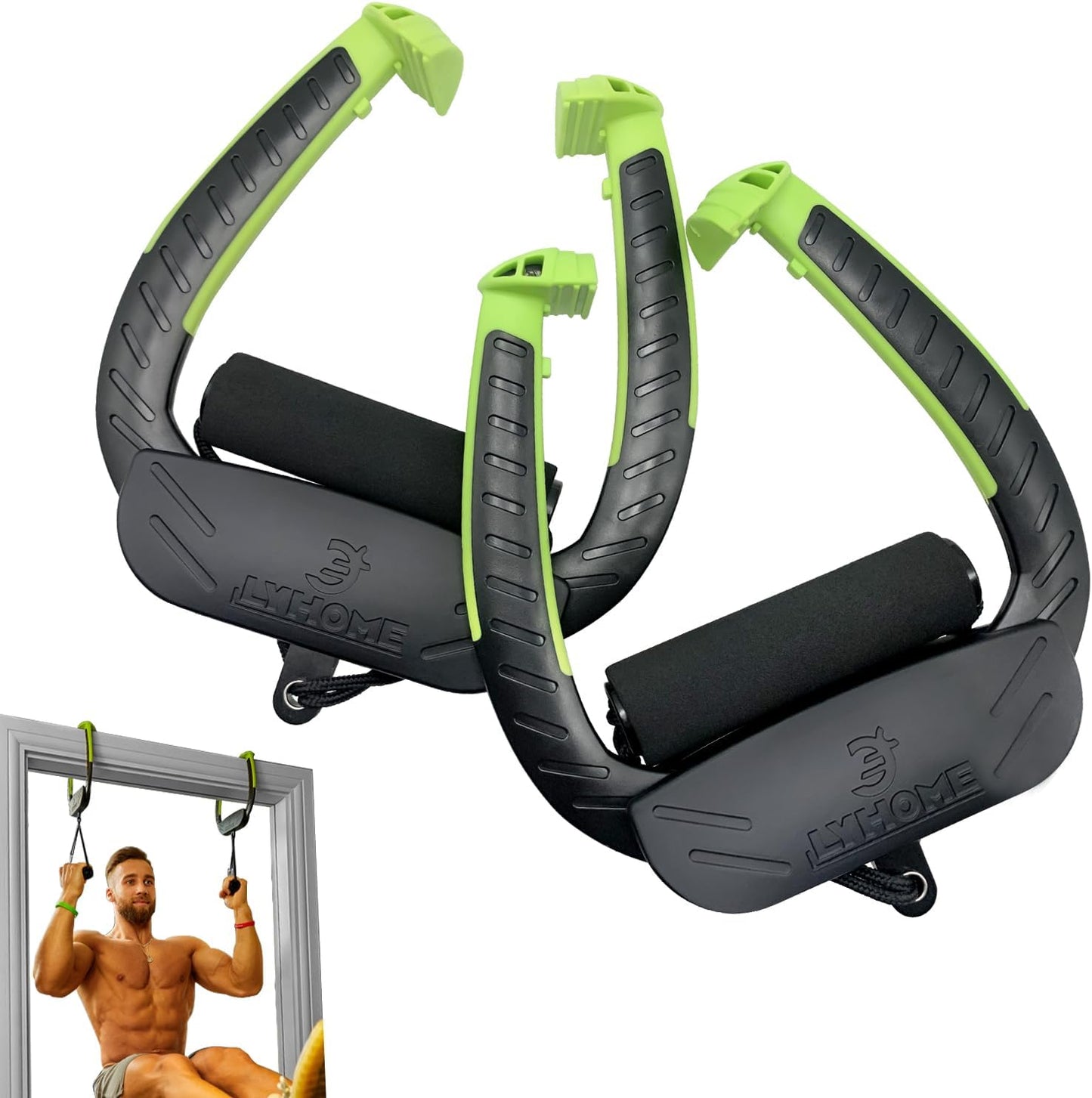 Portable Pull Up Bar for Doorway - Adjustable Home Gym Equipment