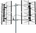 Stellar Labs HDTV 80 Mile Deep Fringe Bowtie Antenna - Strong Signal