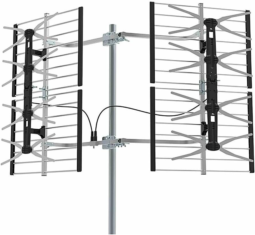 Stellar Labs HDTV 80 Mile Deep Fringe Bowtie Antenna Review