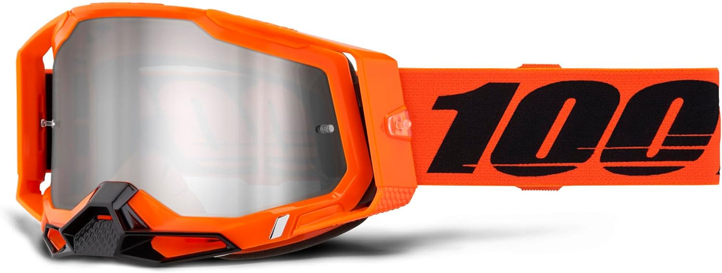 100% Racecraft 2 Goggles for Mountain Biking & Motocross Use
