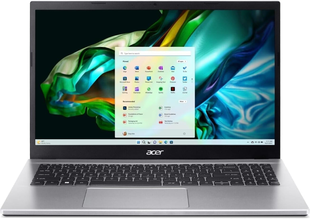 Powerful Acer Aspire 3 Laptop | Ryzen 7 5700U | 16GB RAM | 512GB SSD