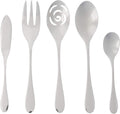 Knork Original Serving 5 Piece Set Gloss - Elegant, Ergonomic