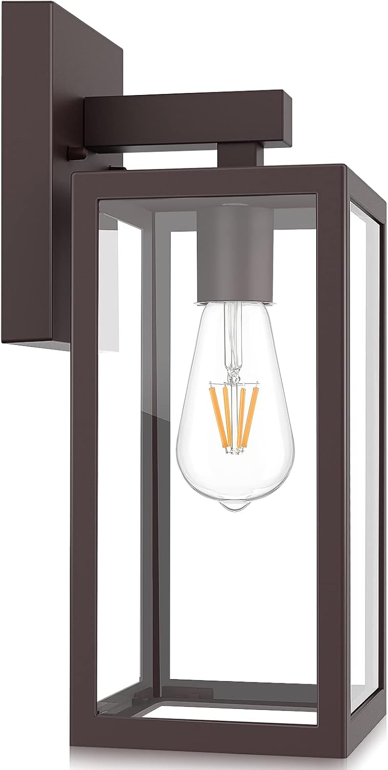 MAXvolador Outdoor Wall Lantern: Stylish Waterproof Sconce Light