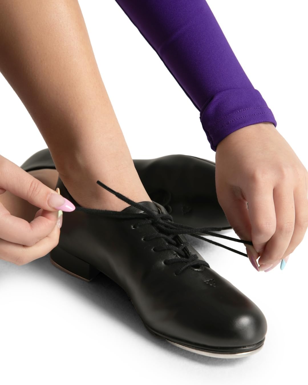 Capezio Unisex-Child Tic Toe Tap Shoe for Young Dancers