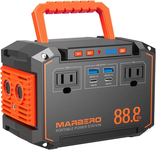 MARBERO Portable Power Station: Reliable Power Anywhere!