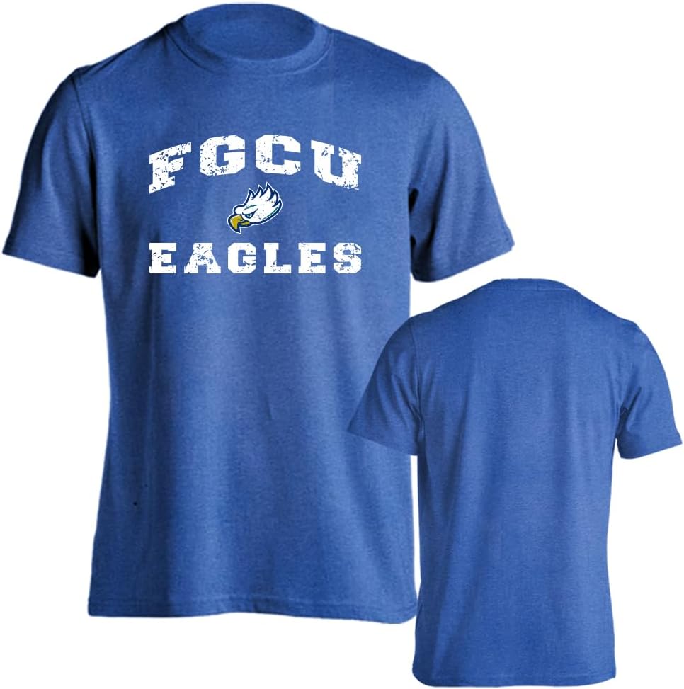 Sport Your Gear NCAA Distressed Retro Short Sleeve Tee for Fans