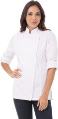 Chef Works Hartford Cool Vent Women's Chef Coat - Breathable, Tailored