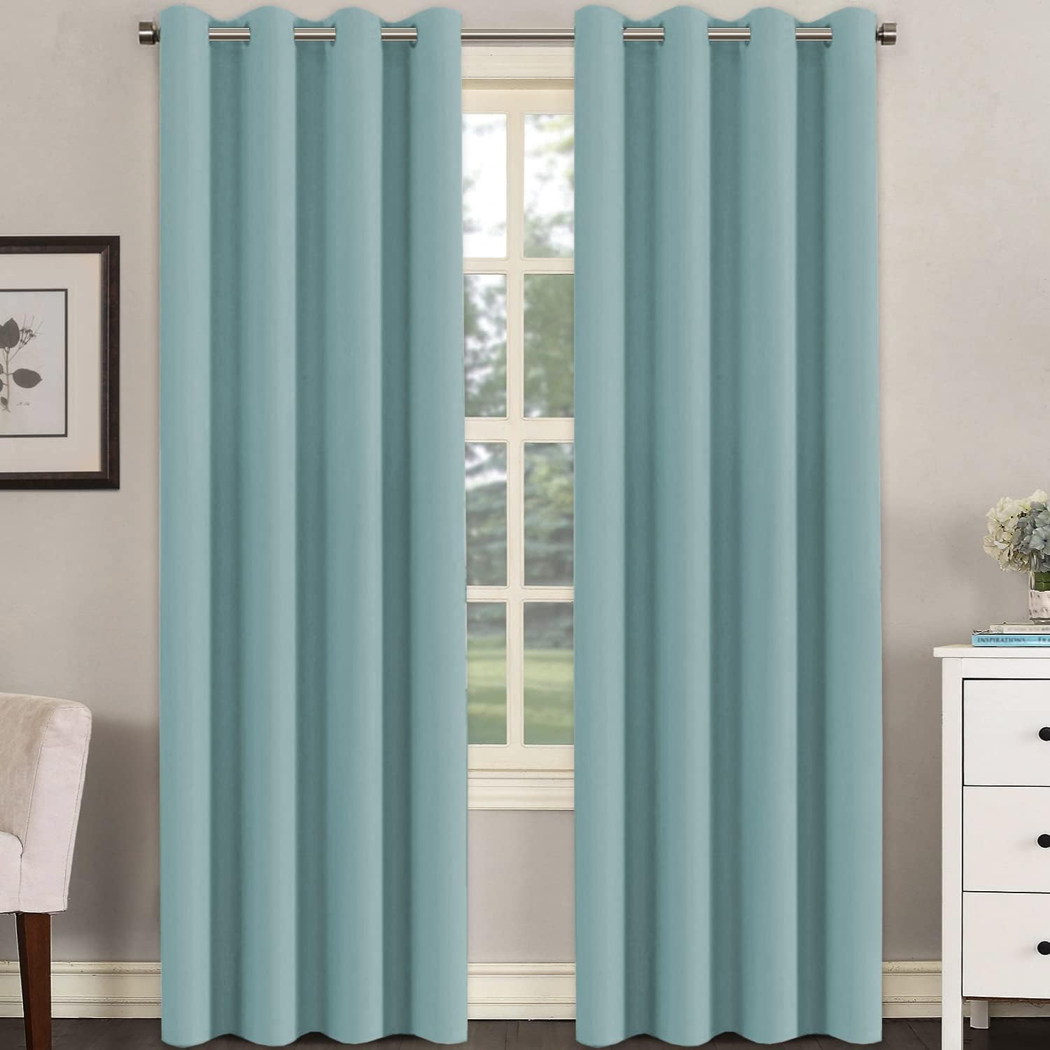 H.VERSAILTEX Blackout Thermal Insulated Curtains for Home