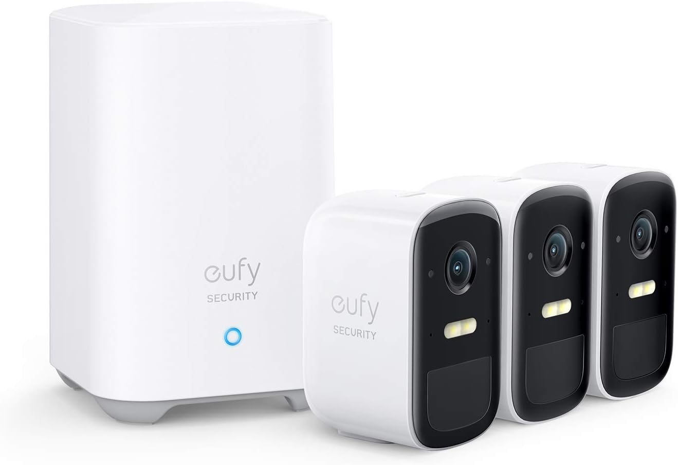 eufy Security eufyCam 2C 3-Cam Kit for Ultimate Home Protection
