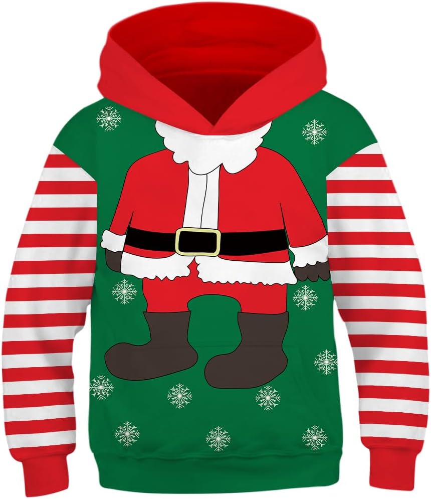 Galaxy Wolf Hoodie for Kids 4-15Y by Ainuno