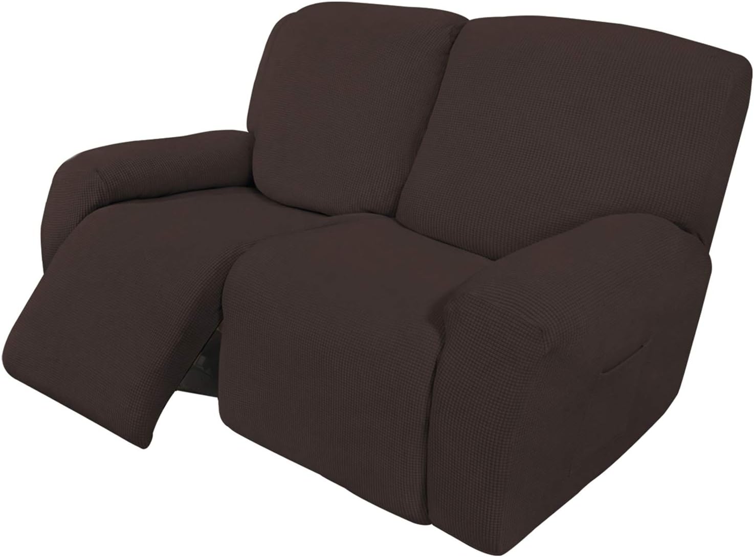 Easy-Going 6 Pieces Recliner Loveseat Slipcover for Protection