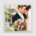 Framed Custom Canvas Wall Art 16x16 - Personalized Ready to Hang
