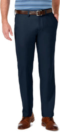 Haggar Cool 18 Pro Straight Fit Casual Pant - Lightweight Comfort