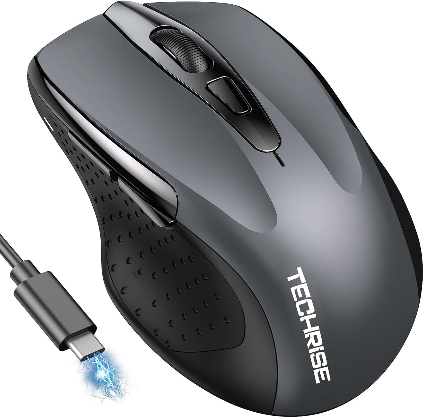 TechRise Rechargeable Bluetooth Mouse 4800 DPI