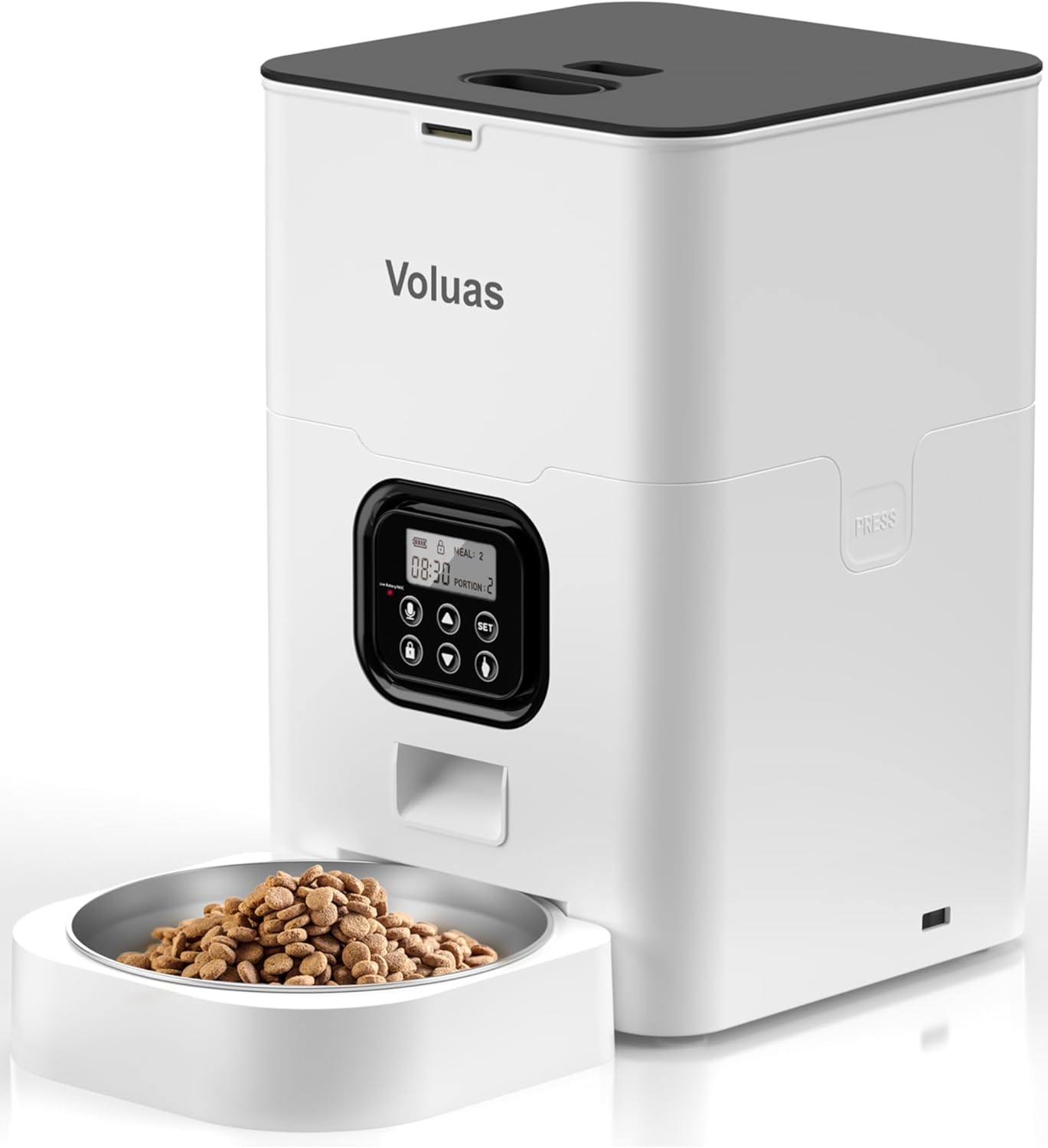 VOLUAS Automatic Pet Feeder - Programmed Portion Control