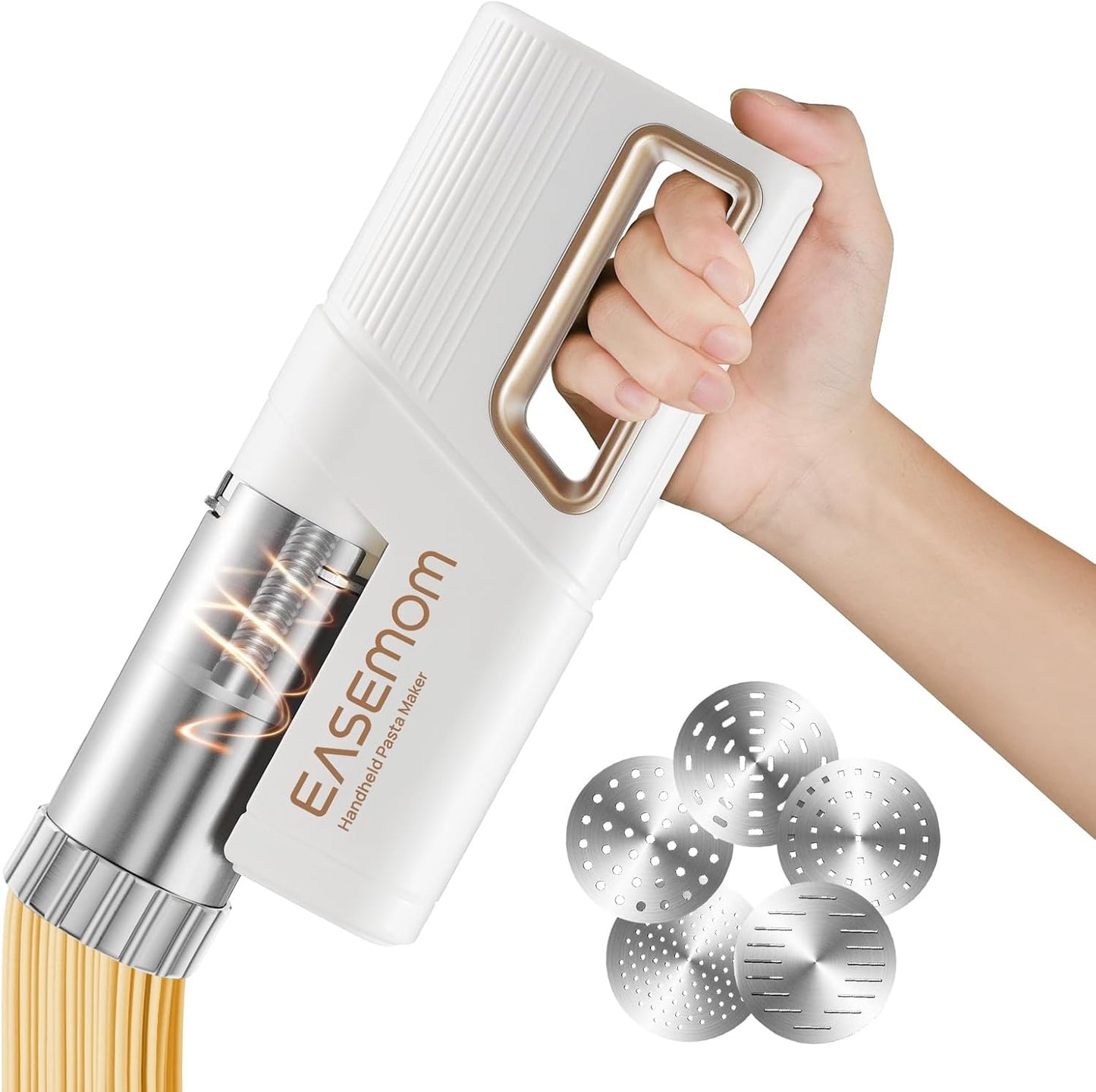 EASEMOM Electric Pasta Maker - Homemade Noodles Made Easy!