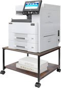 EMERIT Printer Stand 19.5in x 19.5in - Heavy Duty Rolling Cart
