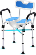 U-Shaped Shower Chair for Inside Shower - 600lbs Heavy Duty Support