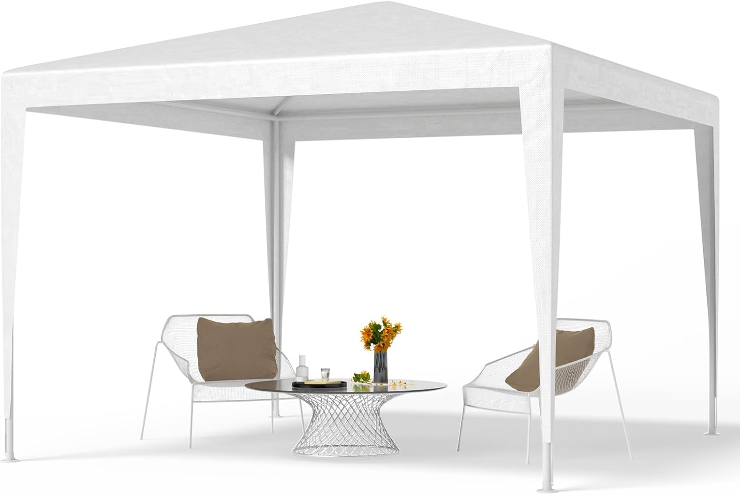 FUNG YARD 10x10 Canopy Tent - Waterproof Instant Shade Gazebo