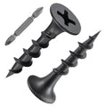 #6 x 3/4 Black Drywall Screws Phillips - Durable Fastening (6600 pcs)