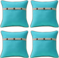 Outdoor Sunbrella Decorative Pillows Pack of 4 - Durable Patio Accents