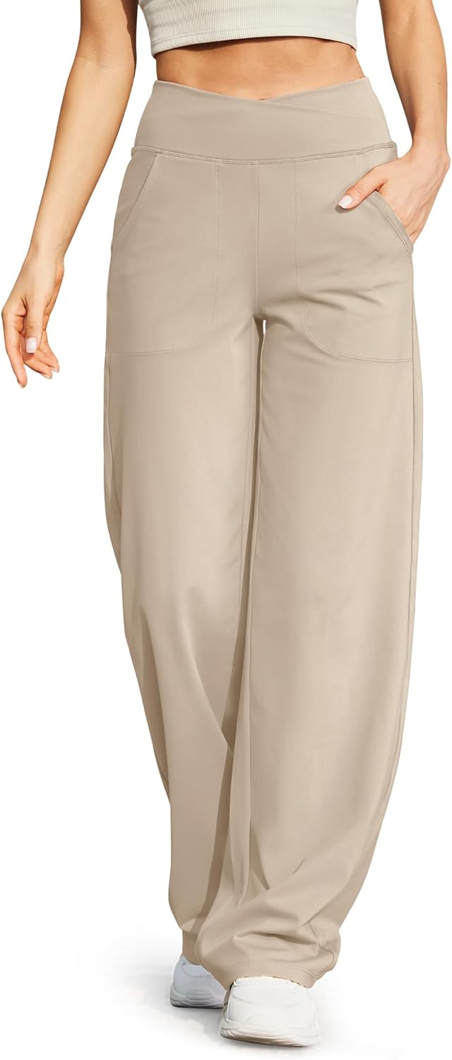 G4Free EverGoing Wide Leg Pants for Women with Pockets
