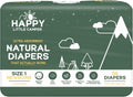 Happy Little Camper Natural Baby Diapers Size 1 - Hypoallergenic