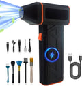 Electric Compressed Air Duster 130000RPM - Adjustable 3-Speed Cordless