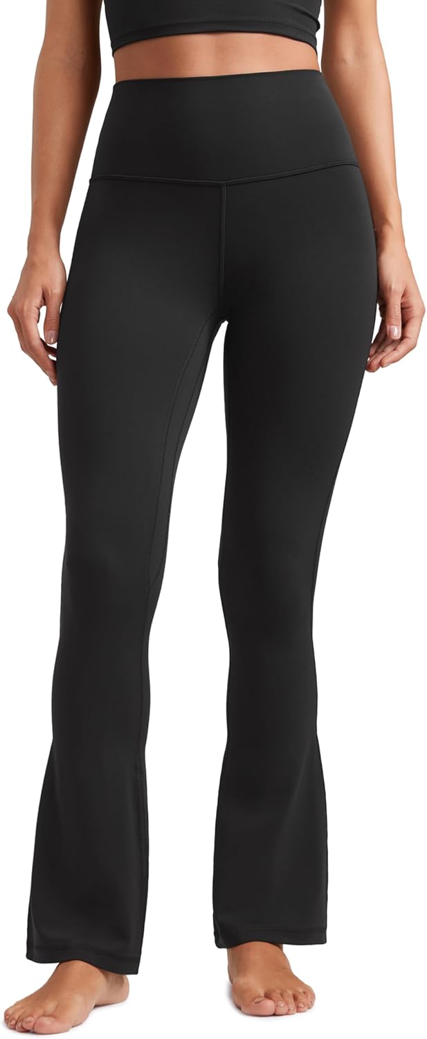 CRZ YOGA Butterluxe High Waist Mini Flared Leggings for Women