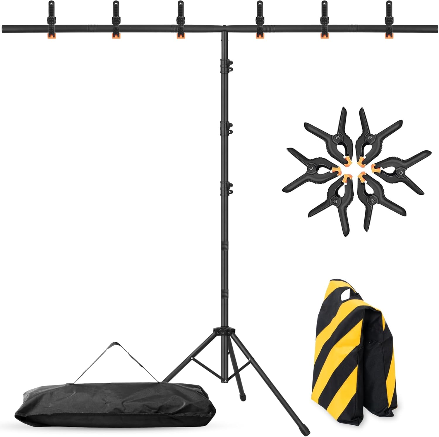 T-Shape Portable Backdrop Stand for Photography and Video Use