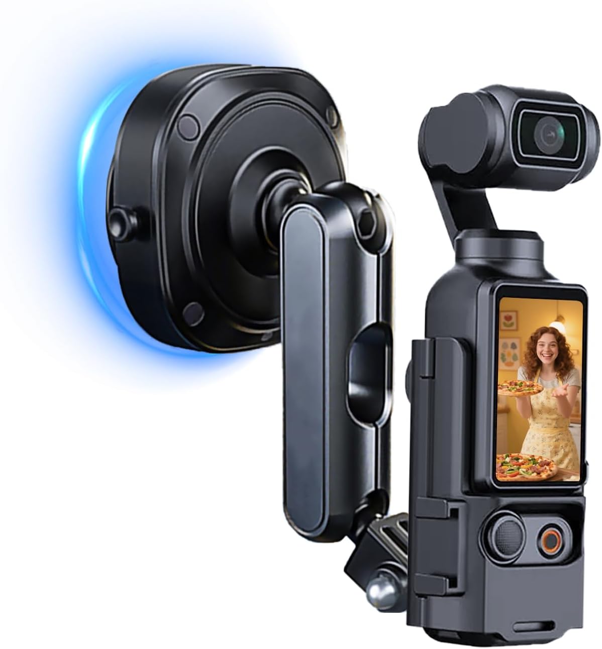 360 Adjustable Electric Suction Cup Mount for DJI Osmo Pocket 3