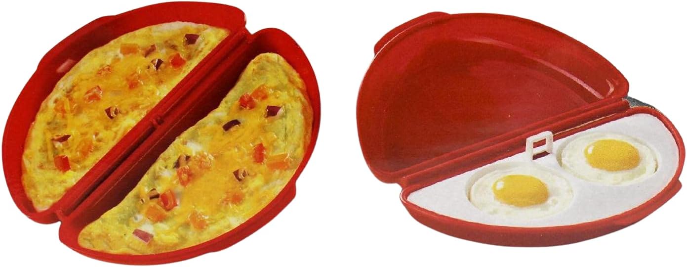 Effortless Breakfast Maker: BPA-Free Microwave Egg Cooker