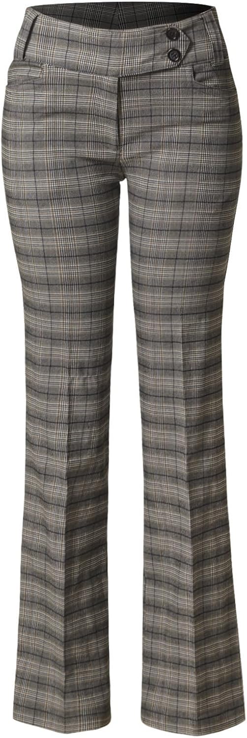 Ultra Stretch Comfy Bootcut Dress Pants for Work and Office
