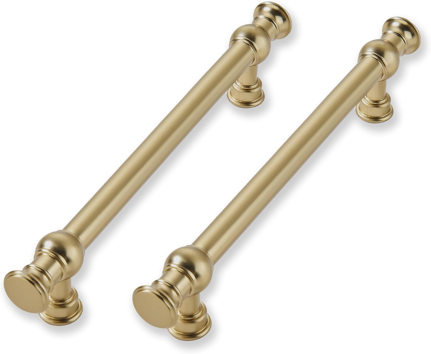 10 Pack 4 Inch Hole Center Champagne Bronze Cabinet Pulls