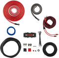 0 Gauge CCA Complete Amp Wiring Kit - Pro Installation for Up to 3500W
