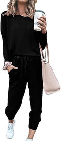 Bofell Lounge Sets for Women Two Piece Outfits with Pockets - Cozy