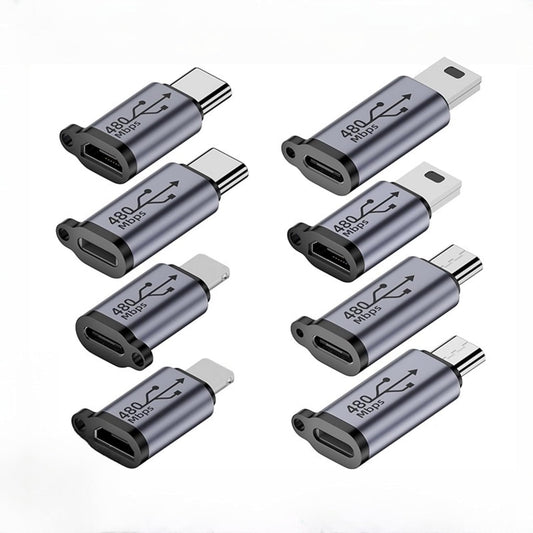 8-in-1 USB Adapter Kit - Fast Data Transfer for all Devices by Critin