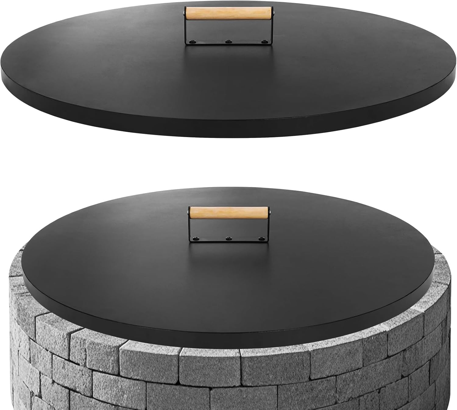 G GOOD GAIN 30 Inch Firepit Lid - Durable & Stylish Cover