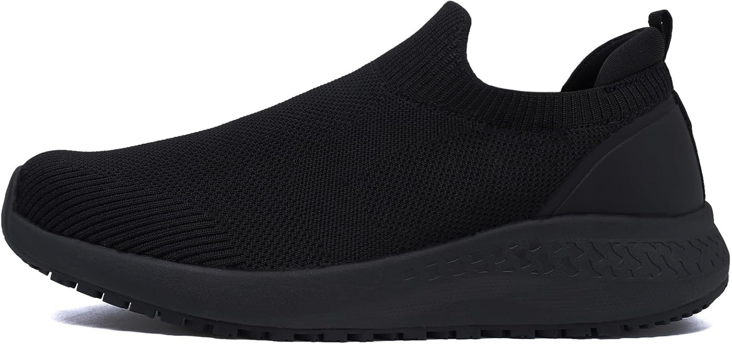 Men's Non Slip Work Shoes for Kitchen and Healthcare Professionals