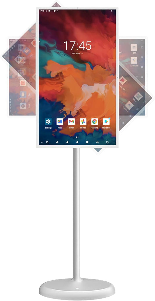 Portable Smart Monitor: FHD Display, Android 12, 6+128G, Camera, Touch Control