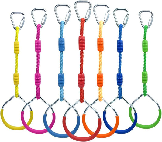 Colorful Ninja Rings for Fitness and Fun Training Equipment