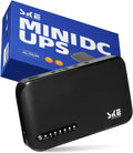 Mini UPS DC 20000mAh Battery Backup & Surge Protector - Compact Router