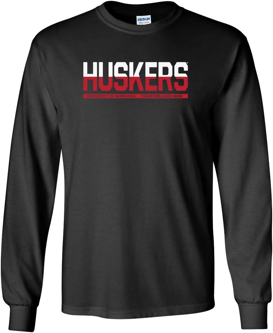CornBorn Nebraska Huskers Long Sleeve T-Shirts for Fans