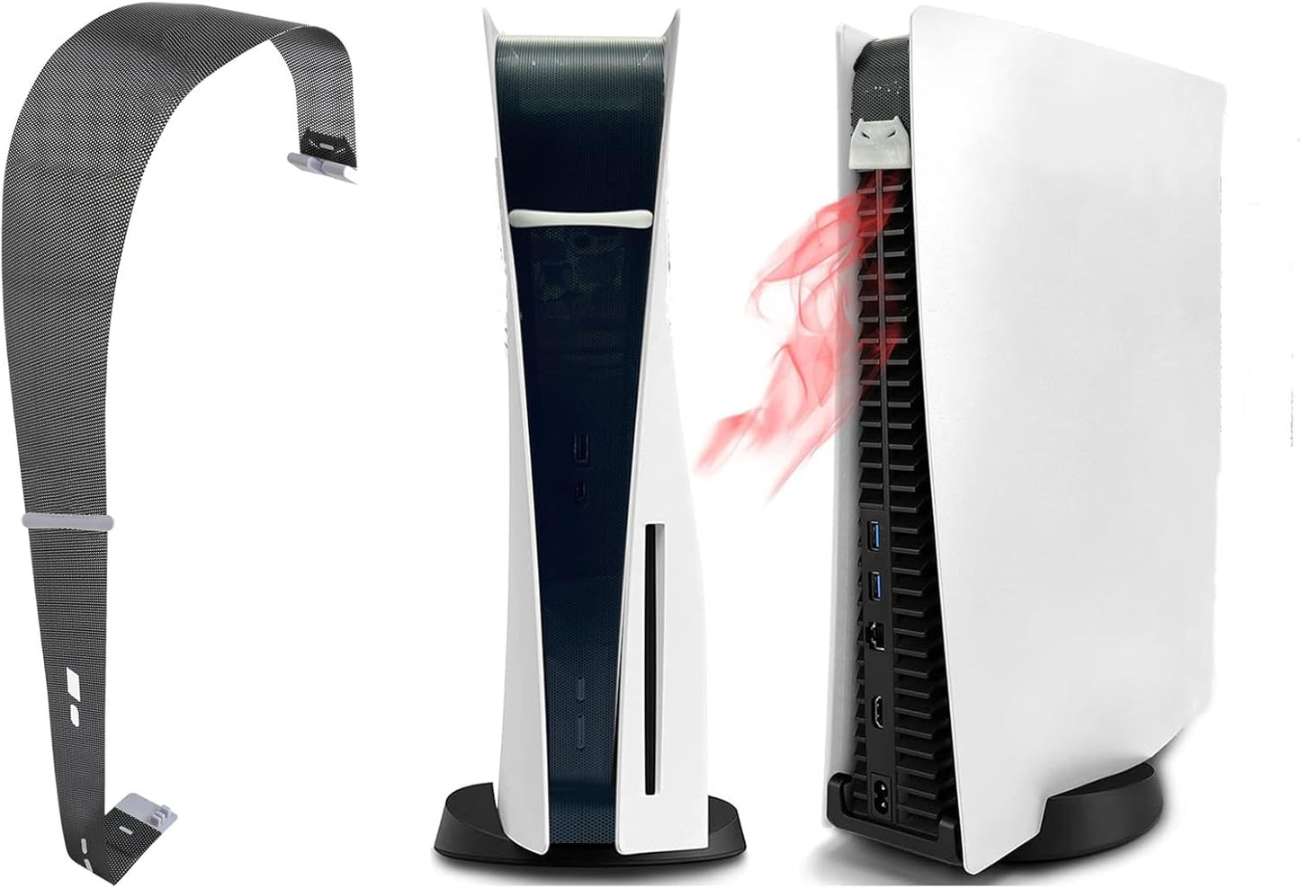 PS5 Dust Cover - Easy Install, Anti Dust & Pet Hair