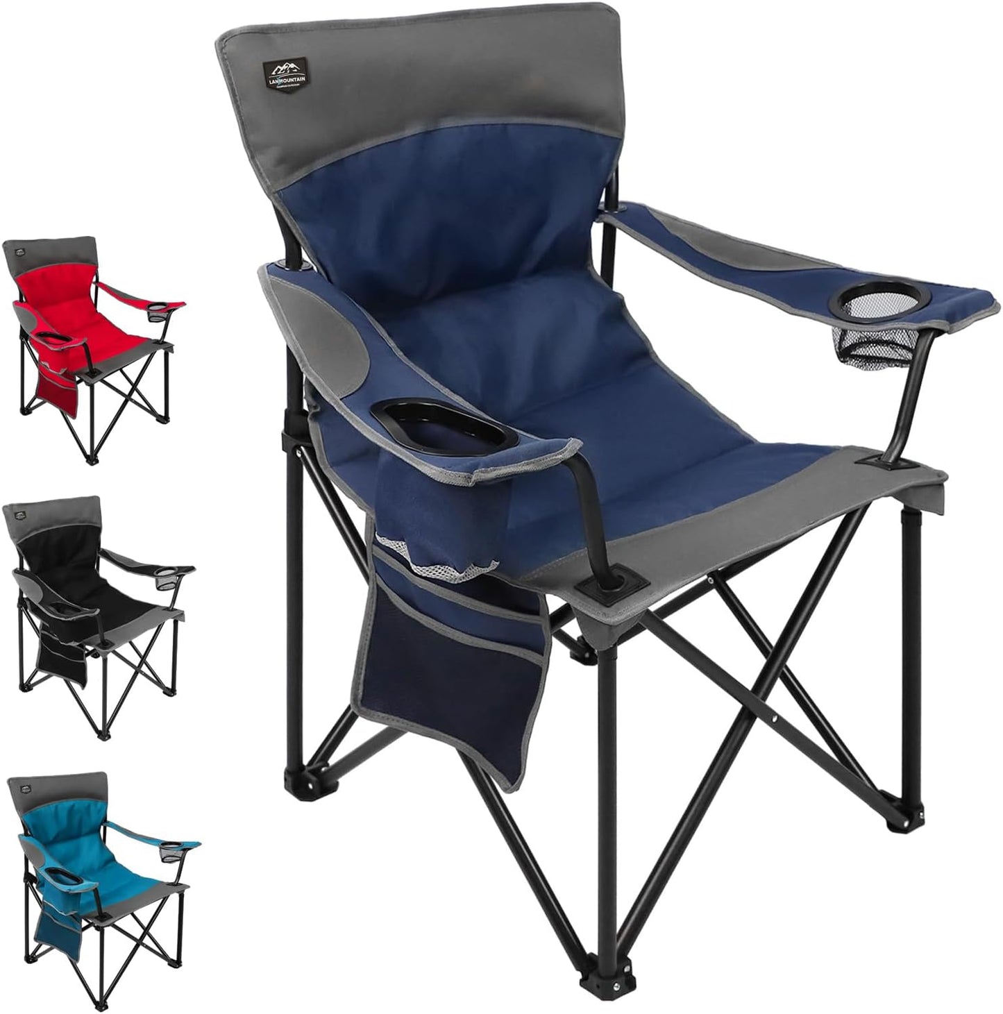 Oversized Folding Camping Chair for Ultimate Outdoor Comfort