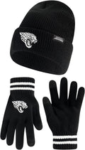 Ultra Game NFL Winter Beanie and Gloves Set for Ultimate Comfort