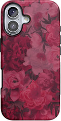 Casely iPhone 17 Case Romance Novel Moody Floral - Bold Protection